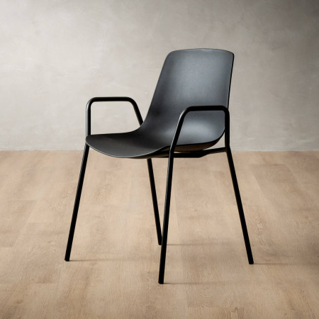 Salt Dining Chair - Black - 1