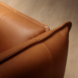 Ravelin Leather Armchair - Tan - 11