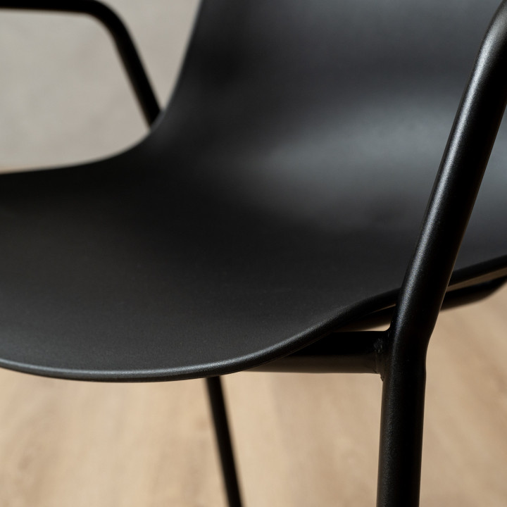 Salt Dining Chair - Black - 3