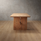 2.4m Elderweave Dining Table - Grey Wash - 3