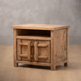Elderweave Bedside Table - Grey Wash - 4
