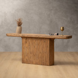 Solstice Console Table - Driftwood - 2