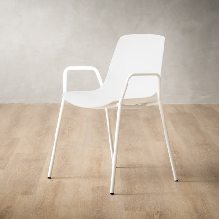 Salt Dining Chair - White - 1