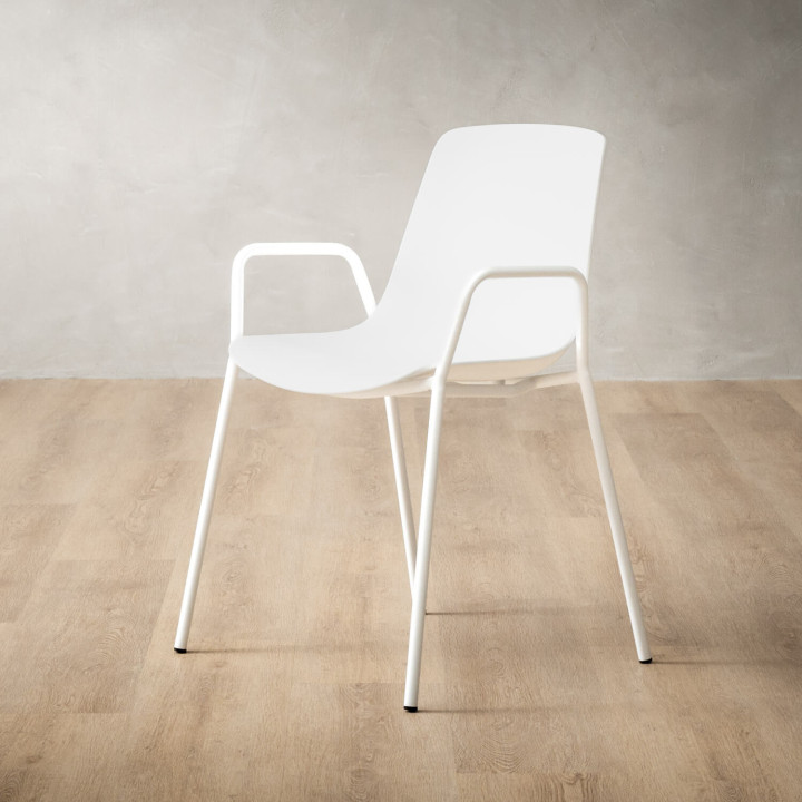 Salt Dining Chair - White - 1