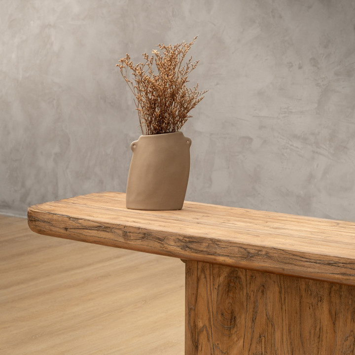 Solstice Console Table - Driftwood - 5