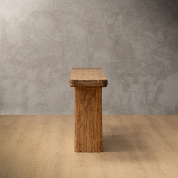 Solstice Console Table - Driftwood - 7