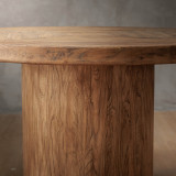 1.2m Solstice Round Dining Table - Driftwood - 4