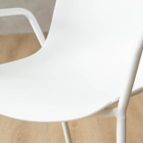 Salt Dining Chair - White - 3