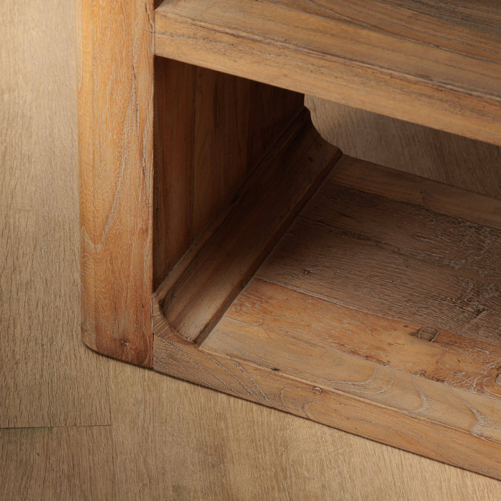 Solstice TV Stand - Driftwood - 5