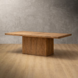2.3m Solstice Dining Table - Driftwood - 5