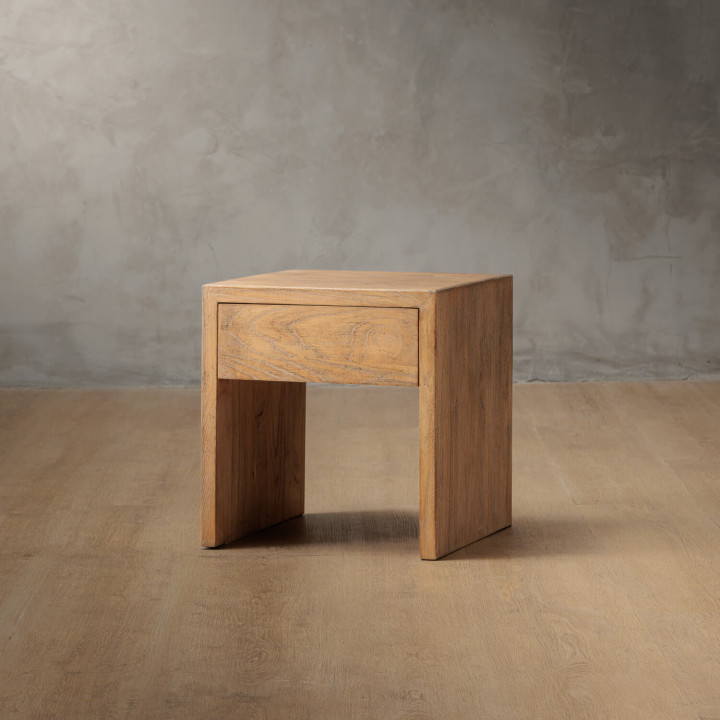 Timbercove Bedside Table - Grey Wash - 2