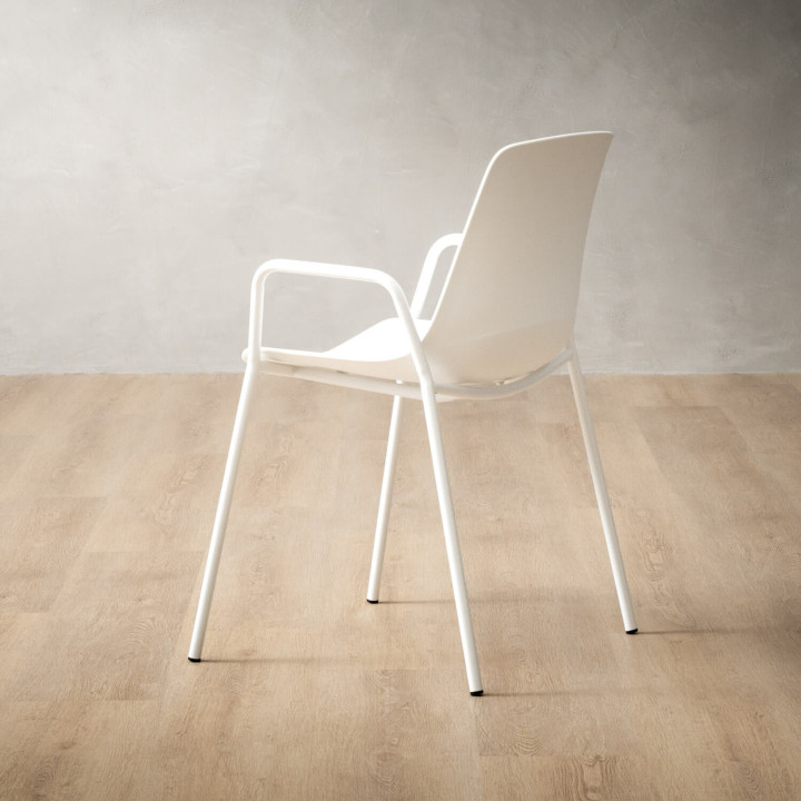 Salt Dining Chair - White - 6