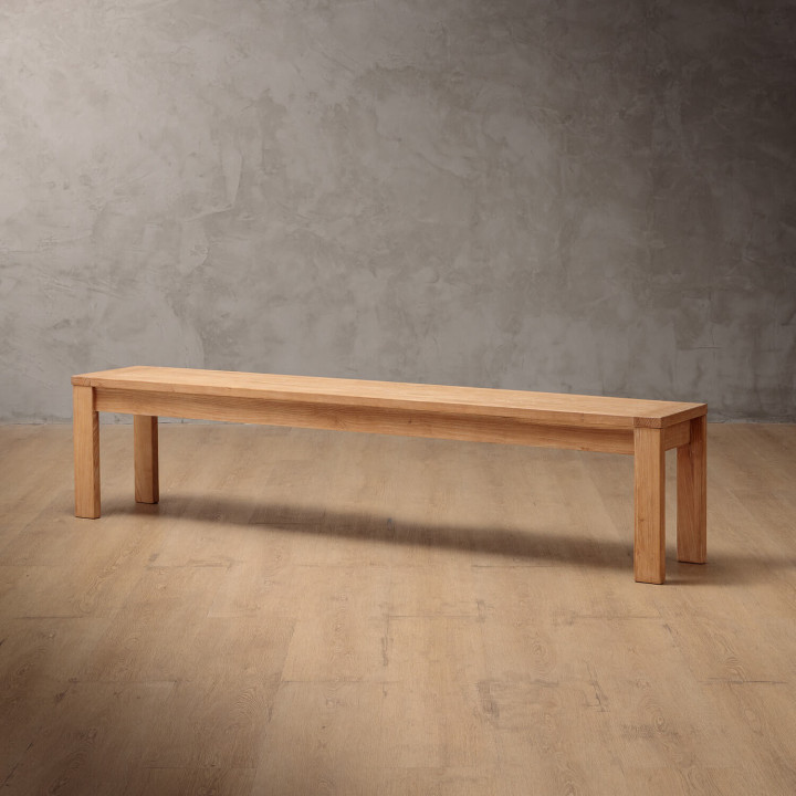 2.0m Ridgeway Bench - Stone Wash - 1