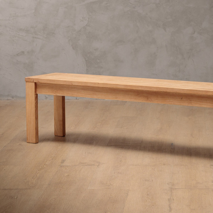 2.0m Ridgeway Bench - Stone Wash - 3
