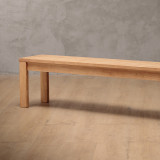 2.0m Ridgeway Bench - Stone Wash - 3