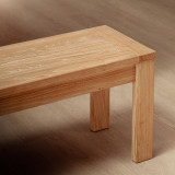2.0m Ridgeway Bench - Stone Wash - 5
