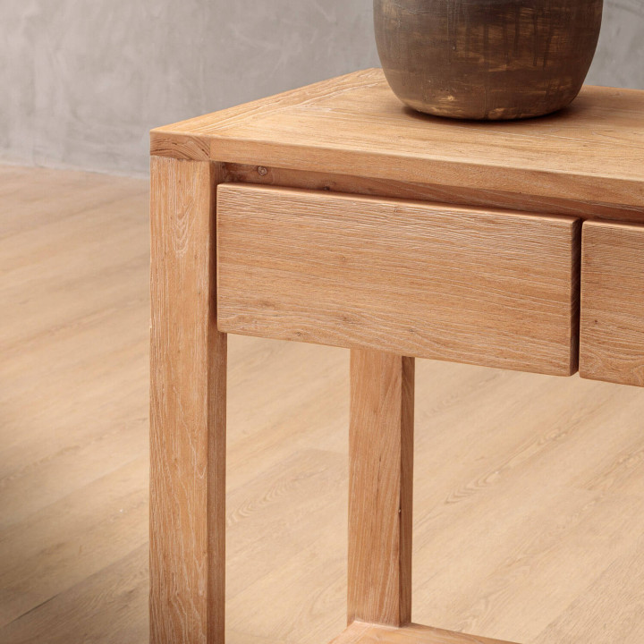 Ridgeway Console Table - Stone Wash - 5