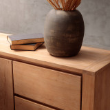 Ridgeway TV Stand - Stone Wash - 3