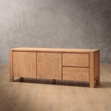 Ridgeway TV Stand - Stone Wash - 5