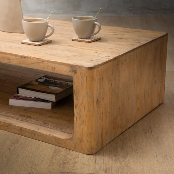 Solstice Coffee Table - Driftwood - 2