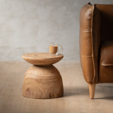 Nalu Small Side Table - Natural - 3