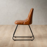 Kenridge Leather Dining Chair - Bourbon - 5