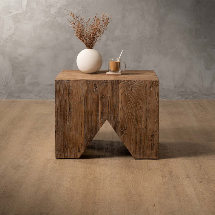 Nuvan Side Table - Driftwood - 2