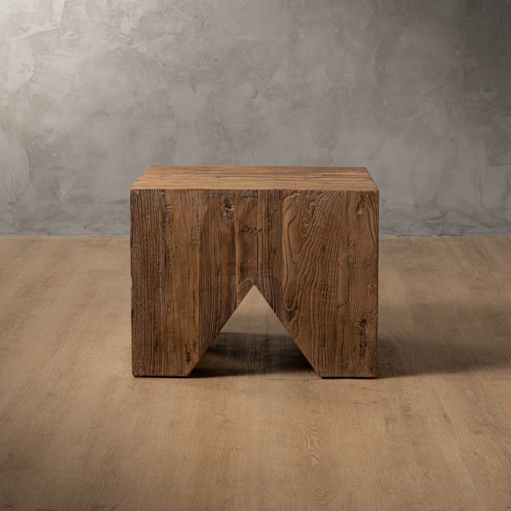 Nuvan Side Table - Driftwood - 7