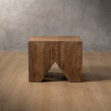 Nuvan Side Table - Driftwood - 7