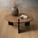 Whitmore Coffee Table - Driftwood & Black - 2