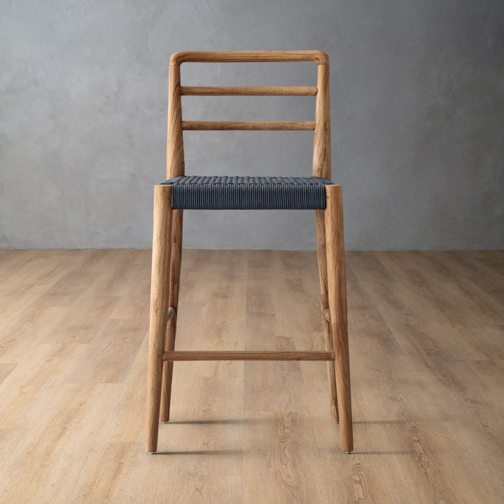 Sawyer Tall Bar Chair - Charcoal - 2