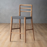 Sawyer Tall Bar Chair - Grey - 1