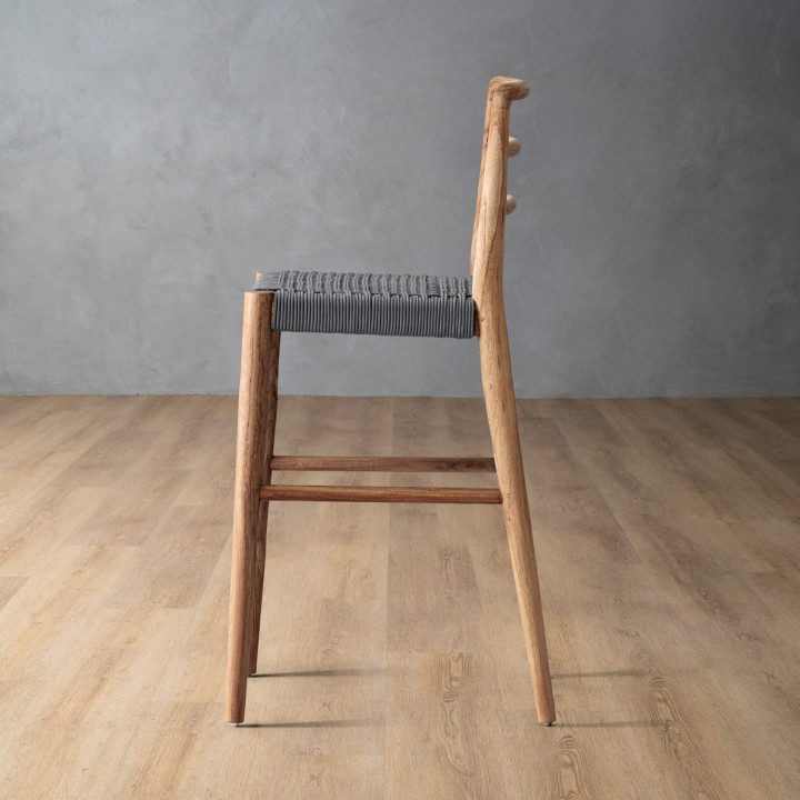 Sawyer Tall Bar Chair - Grey - 3