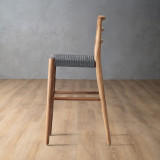 Sawyer Tall Bar Chair - Grey - 3