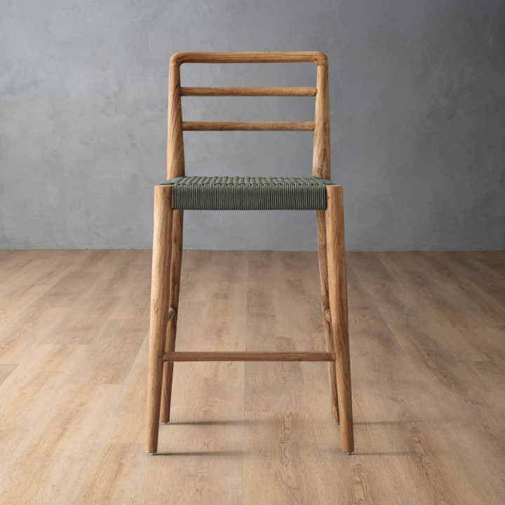 Sawyer Tall Bar Chair - Thyme - 2