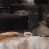 Ash Shadow - Framed Canvas Art - 6