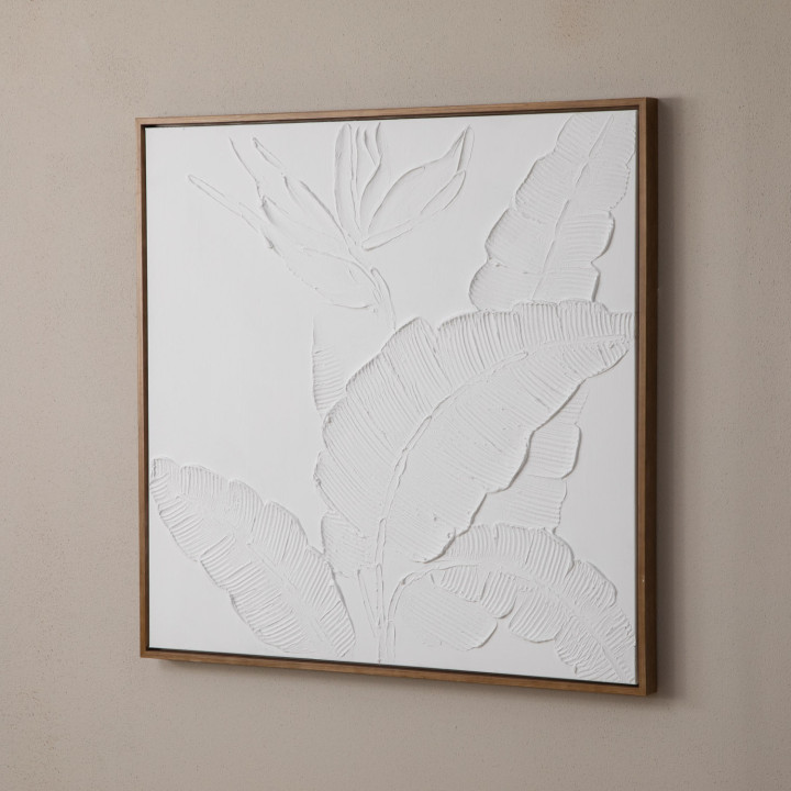 Hushed Mirage - Framed Hand Painted Canvas Art - 3