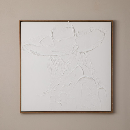 Hushed Memory - Framed Hand Painted Canvas Art - 1