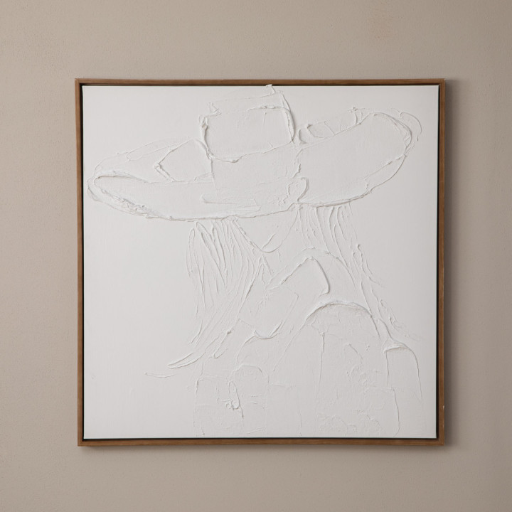 Hushed Memory - Framed Hand Painted Canvas Art - 1