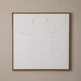 Hushed Memory - Framed Hand Painted Canvas Art - 1