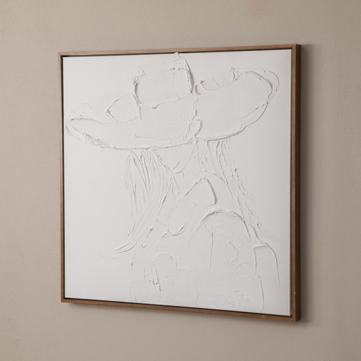 Hushed Memory - Framed Hand Painted Canvas Art - 3