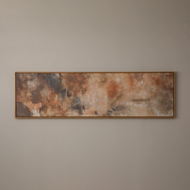 Clay Whisper - Framed Hand Painted Canvas Art - 1