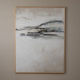 Winter Shore - Framed Hand Painted Canvas Art - 1