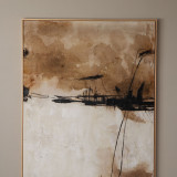 Desert Trace - Framed Canvas Art - 4