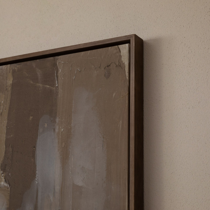 Worn Ember - Framed Canvas Art - 4