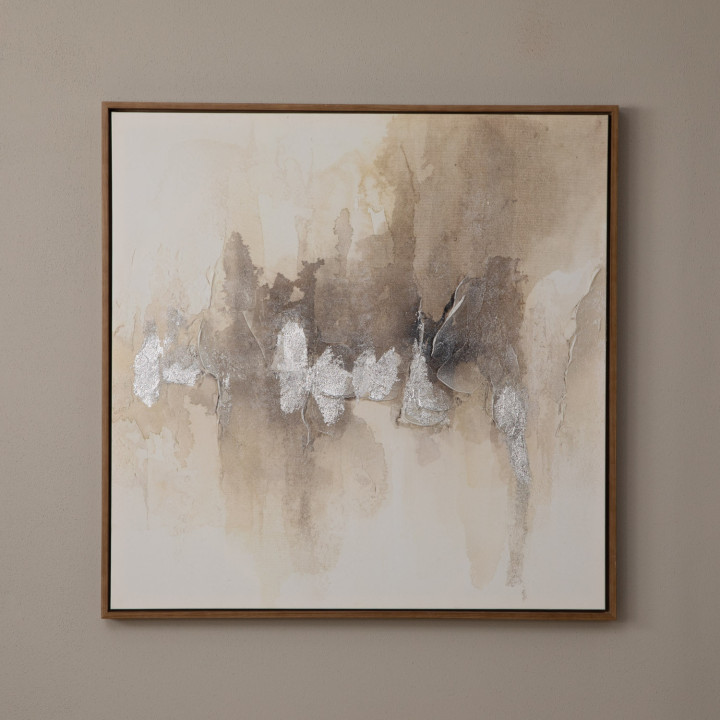 Sand Wave - Framed Canvas Art - 1