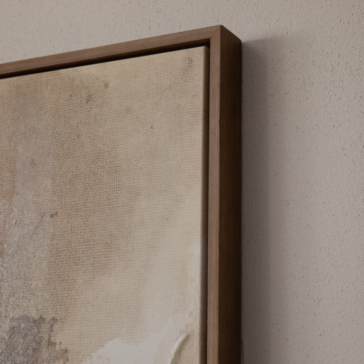 Sand Wave - Framed Canvas Art - 4