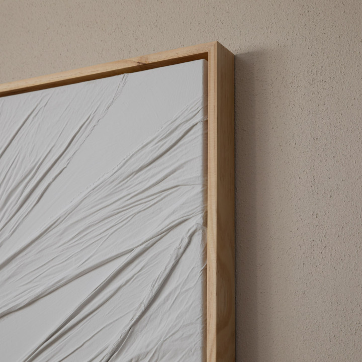 Linescape - Framed Hand Painted Canvas Art - 4