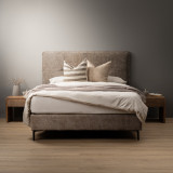 Caravé Bed Base - Double - Fossil Wave - 2