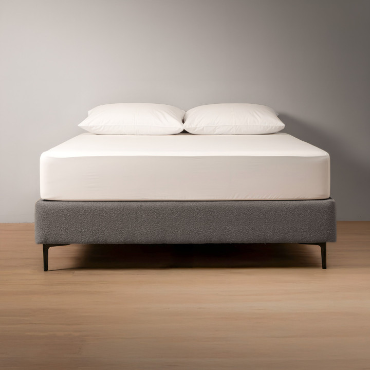 Caravé Bed Base - Queen - Pebble - 1